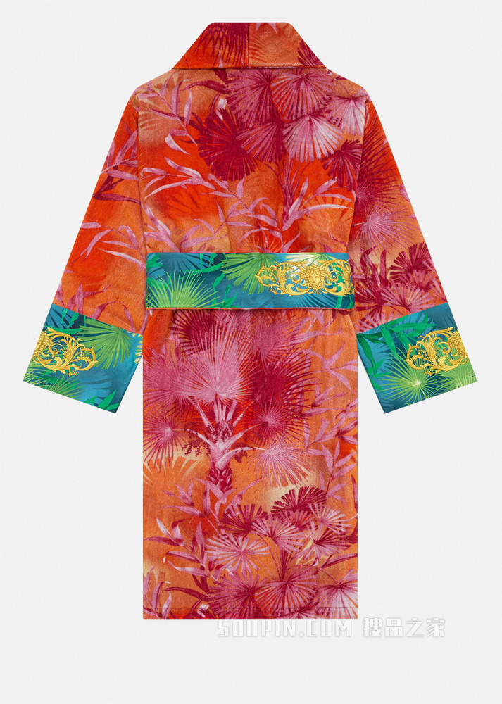 Jungle印花浴袍