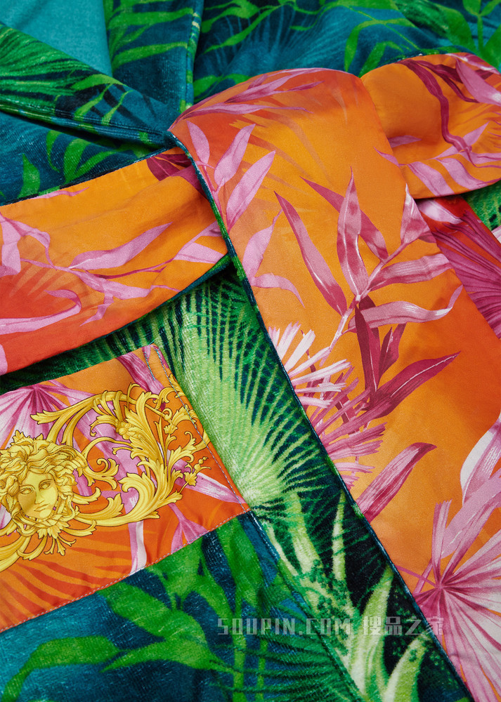 Jungle印花浴袍