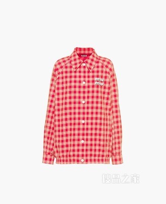 格纹夹克
