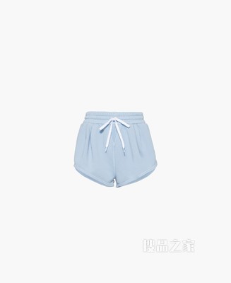 成衣染色棉绒短裤