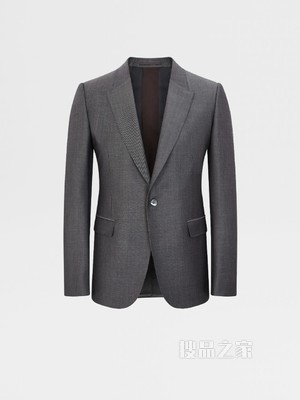 灰色 #时尚可持续#™ Achillfarm 羊毛马海毛 City Tailoring 外套，Drop 9 版型