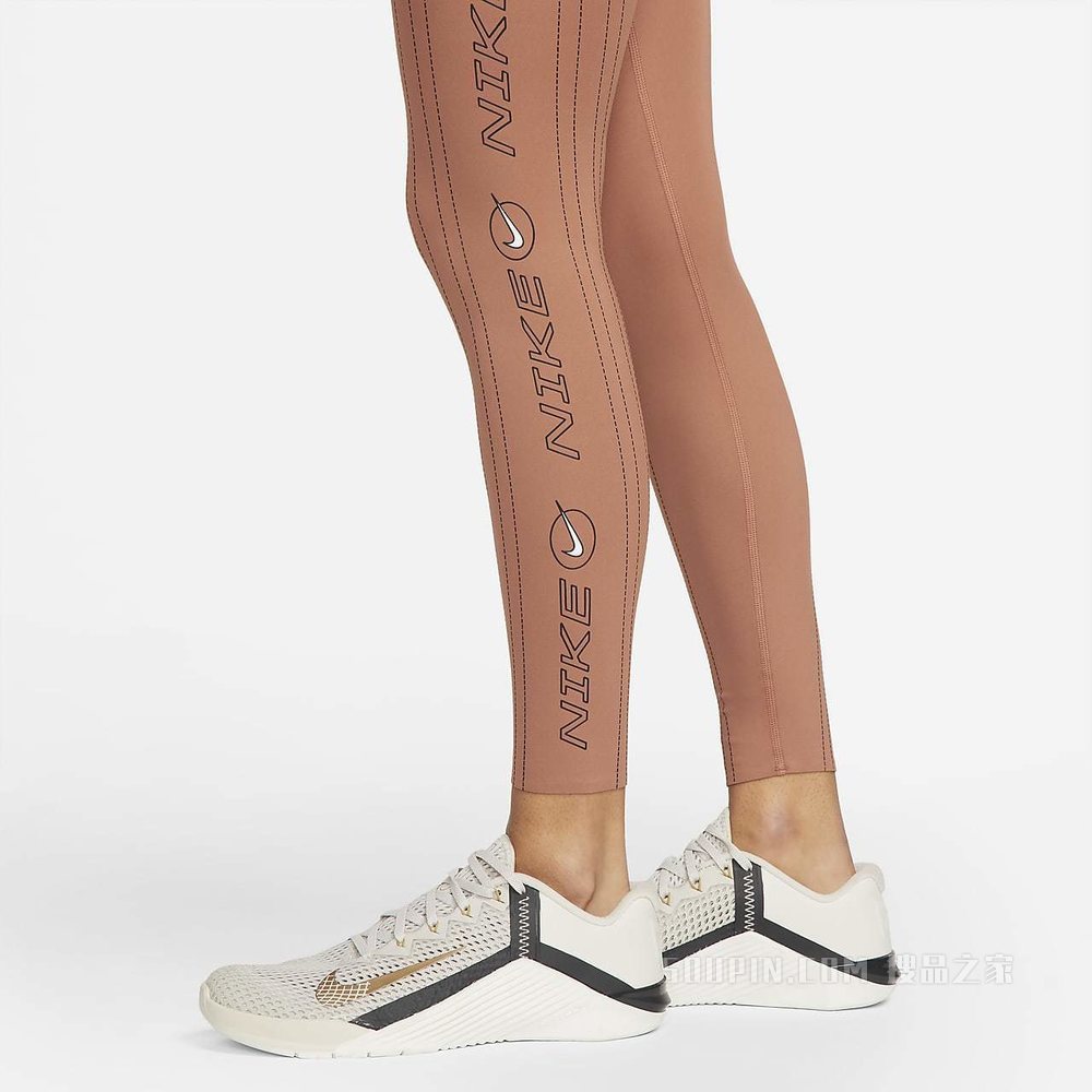 Nike Dri-FIT One Luxe Icon Clash 女子中腰紧身裤