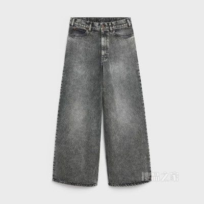 ELEPHANT CHARCOAL牛仔裤 SALT AND PEPPER WASH-38PS