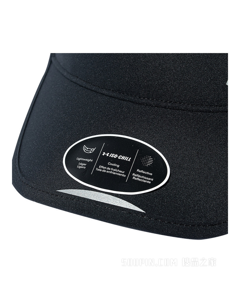 女士UA Launch跑步遮阳帽