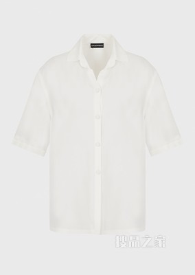 简约优雅短袖衬衫 | Emporio Armani