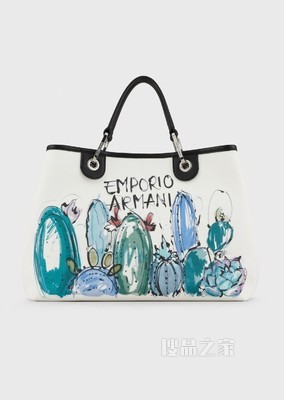 潮流印花帆布 MyEA Bag 背提包 | Emporio Armani