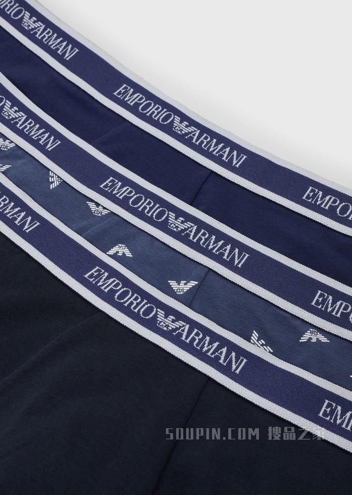 3条装经典徽标内裤套装 | Emporio Armani