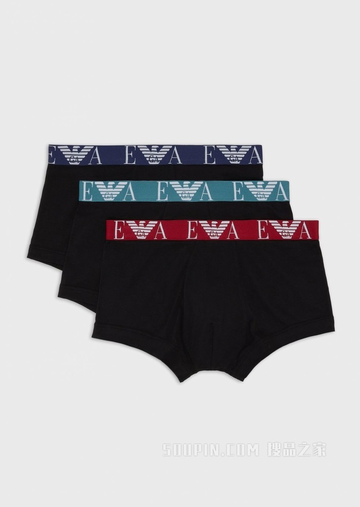 3条装经典徽标内裤套装 | Emporio Armani