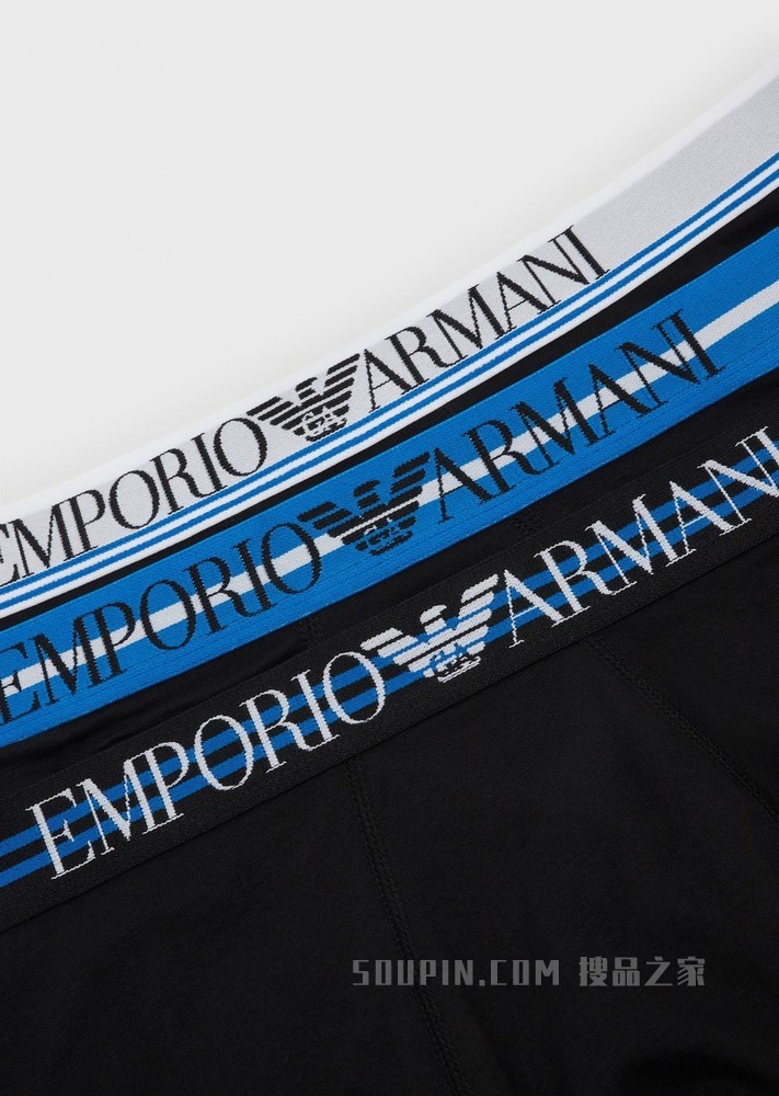 3条装柔软弹力内裤套装 | Emporio Armani