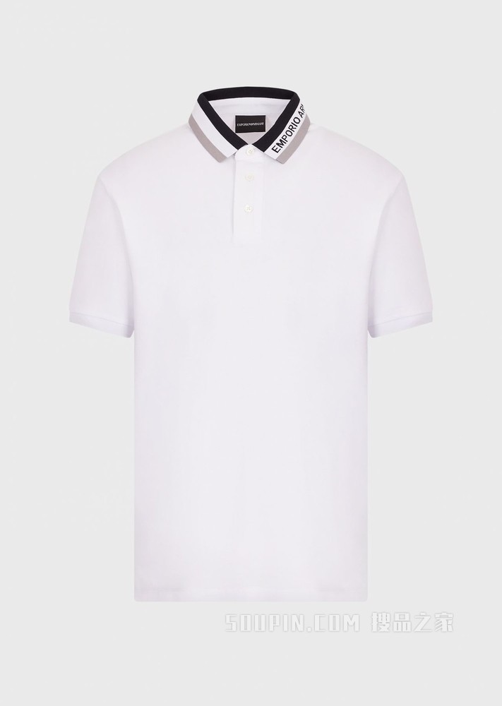 标识短袖休闲POLO衫 | Emporio Armani