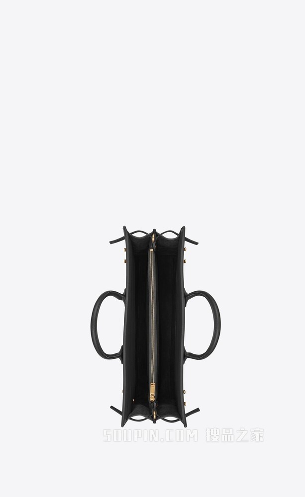 Sac de Jour薄款大号粒面皮革手袋