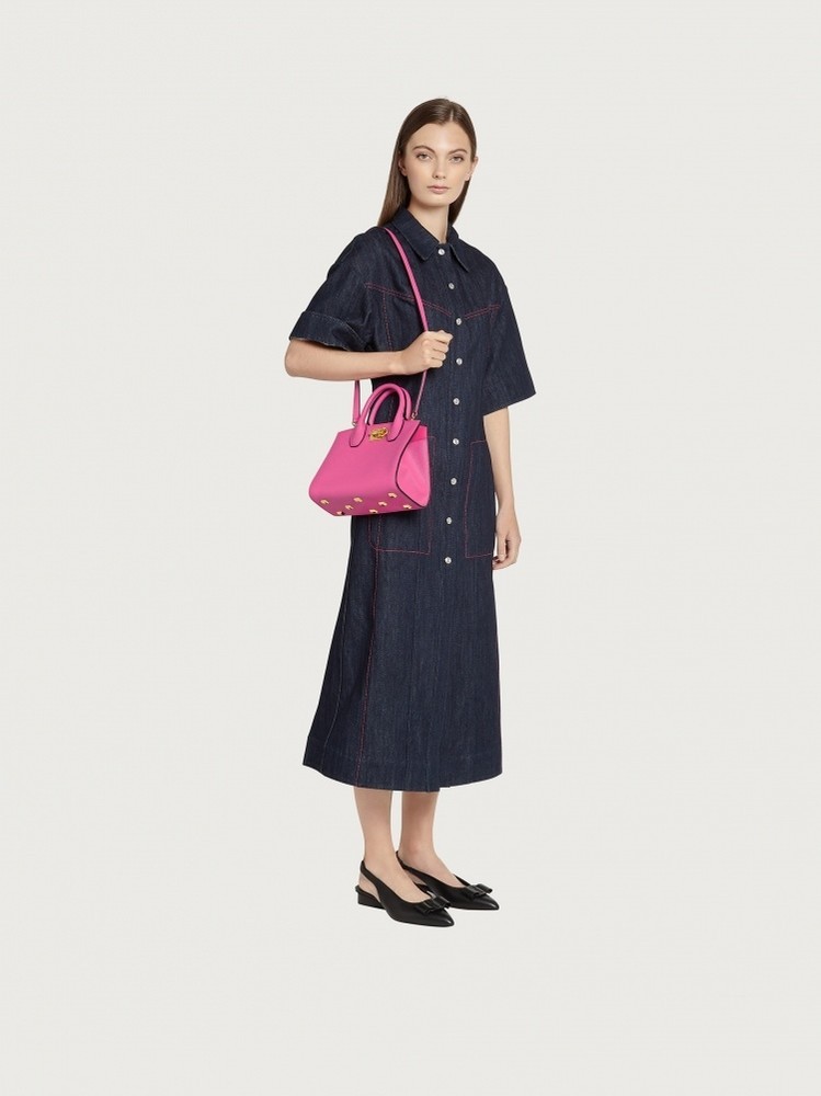 FERRAGAMO STUDIO BOX手袋