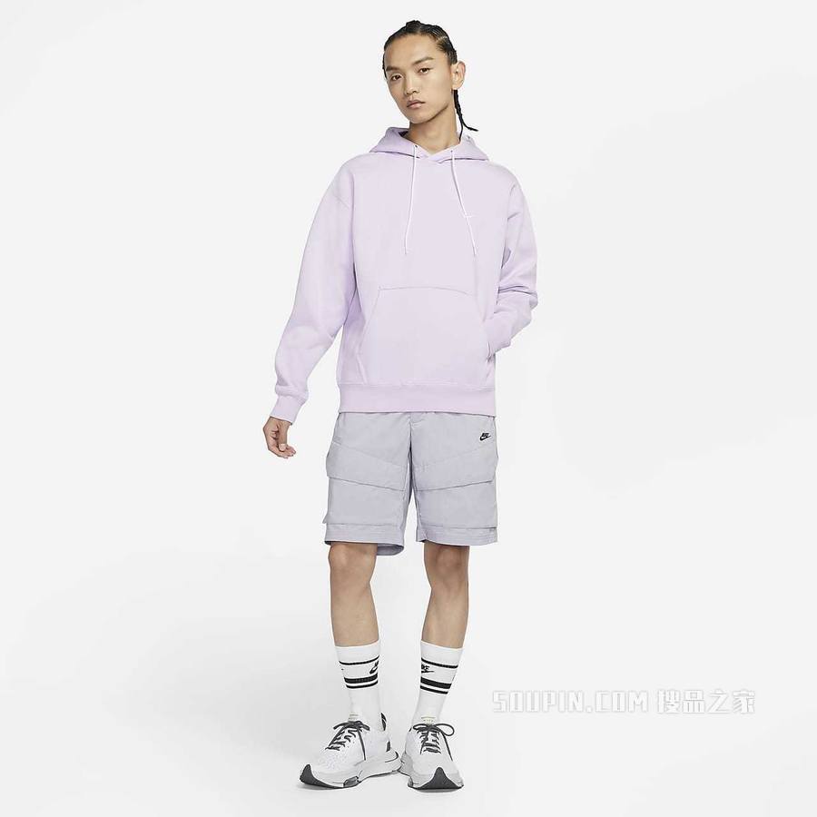 Nike Solo Swoosh 男子起绒连帽衫