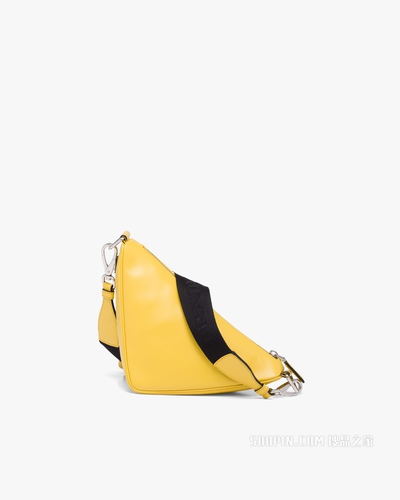 Prada Triangle 皮革手袋