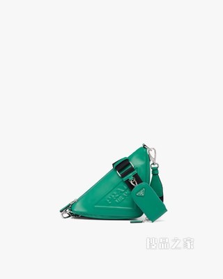 Prada Triangle 皮革手袋