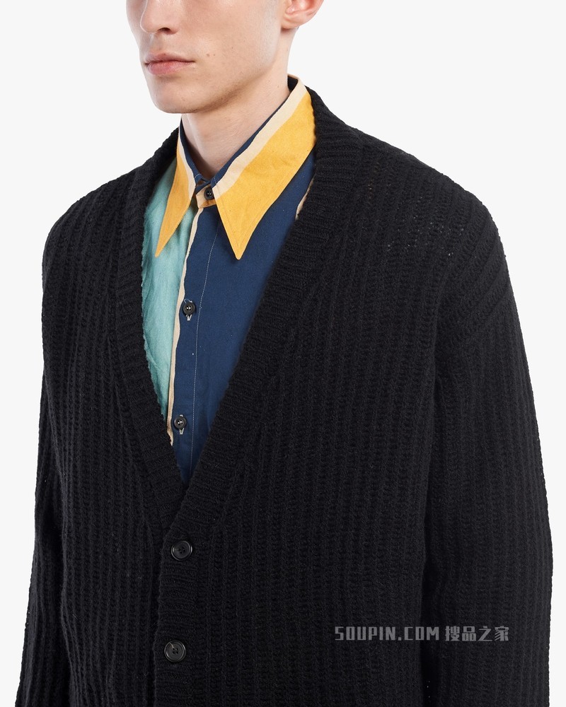 设得兰羊毛开衫