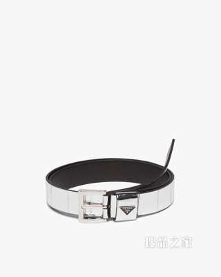 亮面皮革腰带