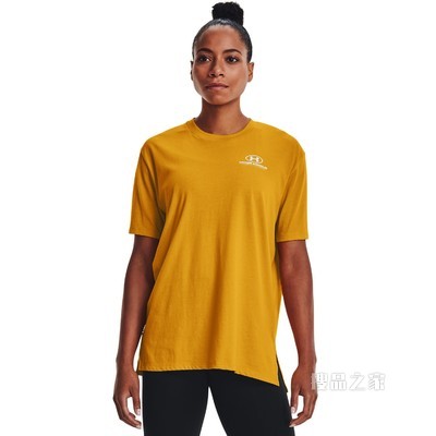 女士UA Graphic Oversized短袖T恤