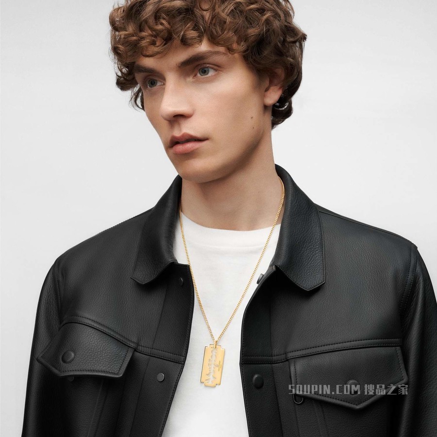 VIRGIL ABLOH BLADE 18K金 钻石项链