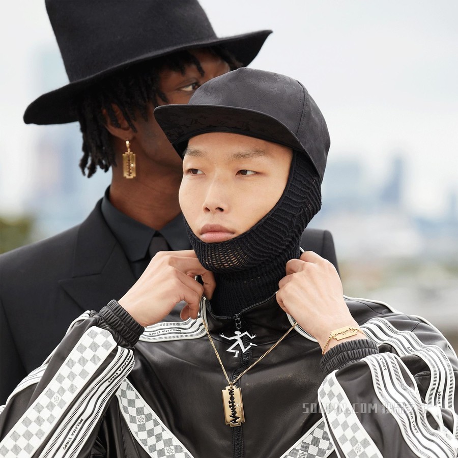 VIRGIL ABLOH BLADE 18K金 钻石项链