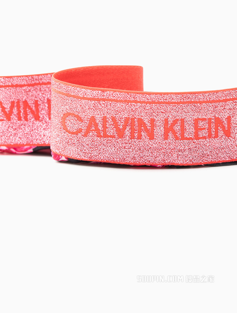【情人节系列One有引力带】Calvin Klein 男炫粉玫瑰印花平角内裤NB2980