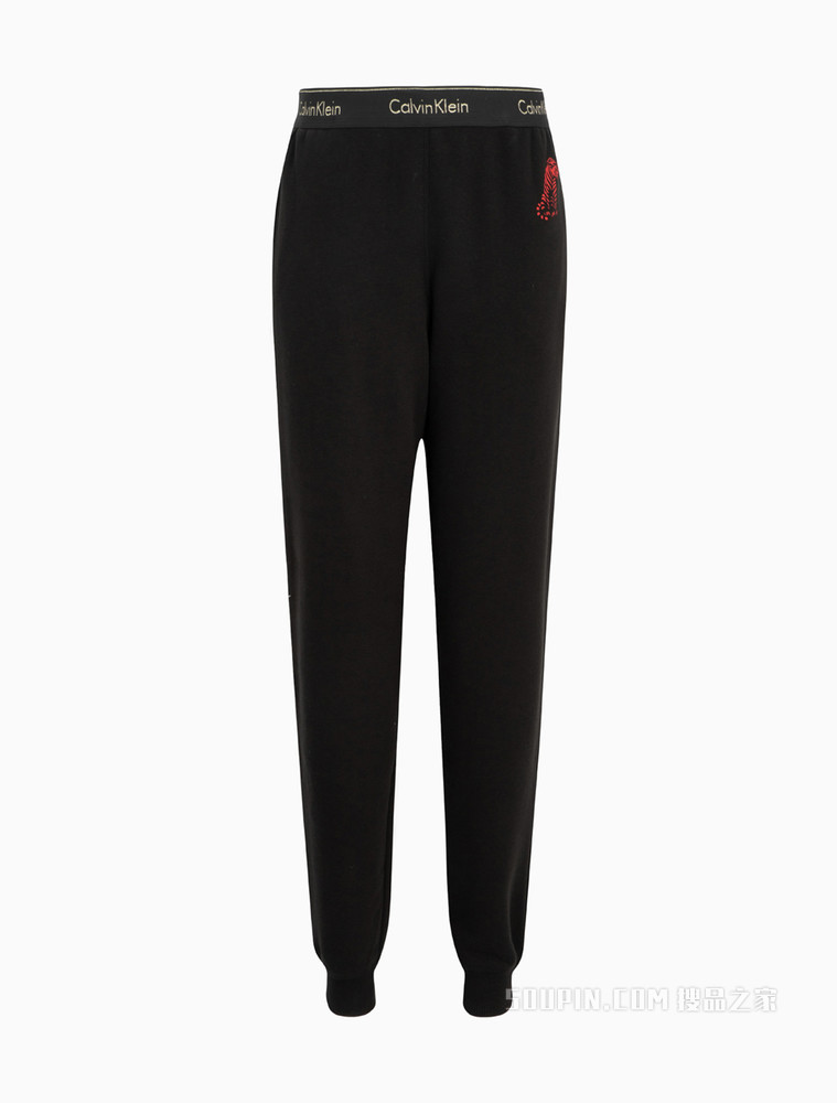 【虎年限定】Calvin Klein 女士新春虎纹印花家居裤QS6828AD