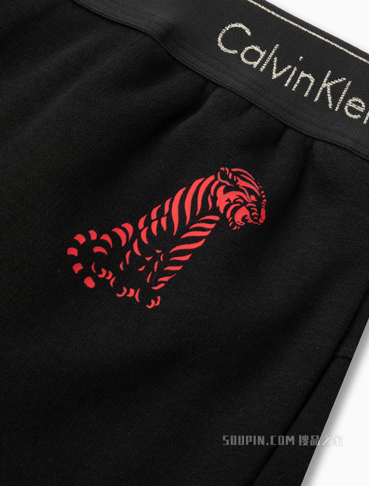 【虎年限定】Calvin Klein 女士新春虎纹印花家居裤QS6828AD
