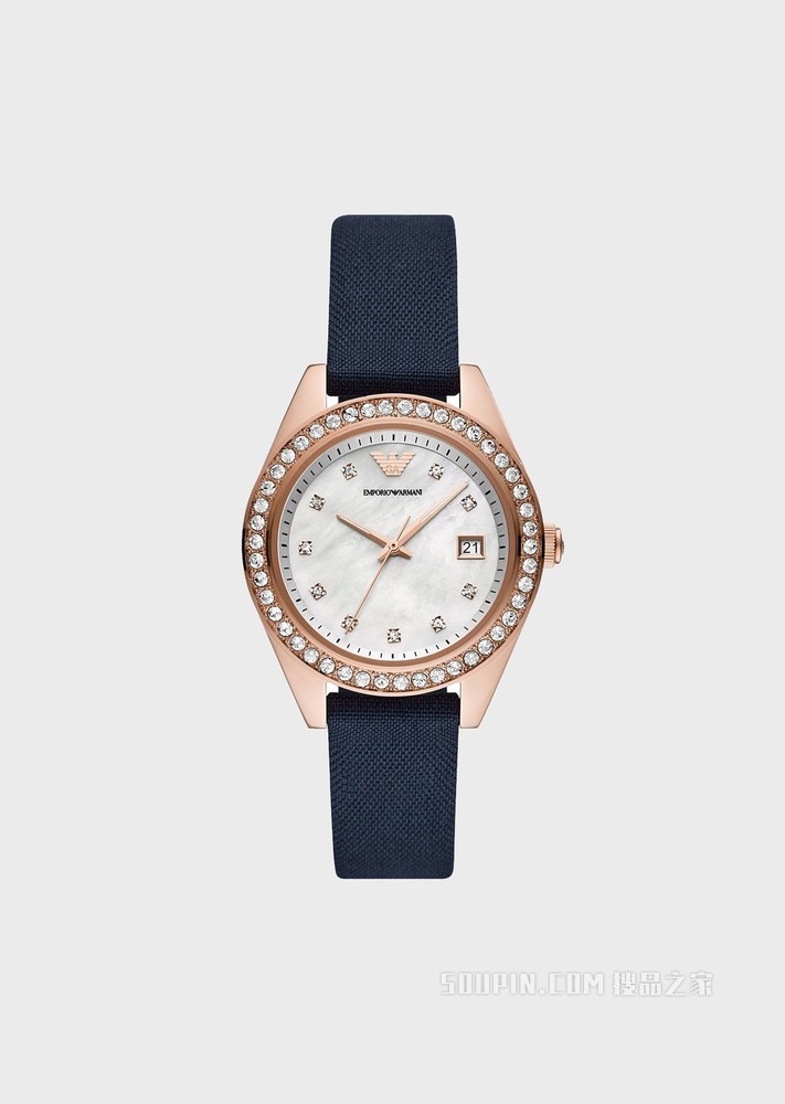 经典标识璀璨石英腕表 | Emporio Armani