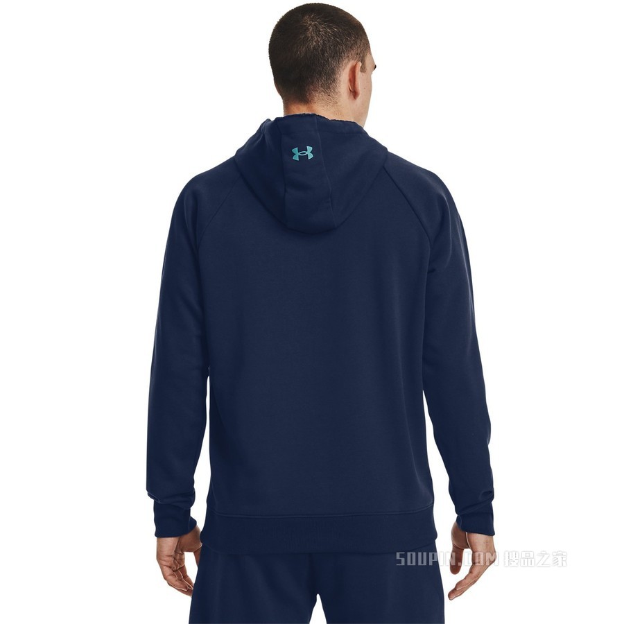 男士Project Rock强森Heavyweight Terry连帽上衣