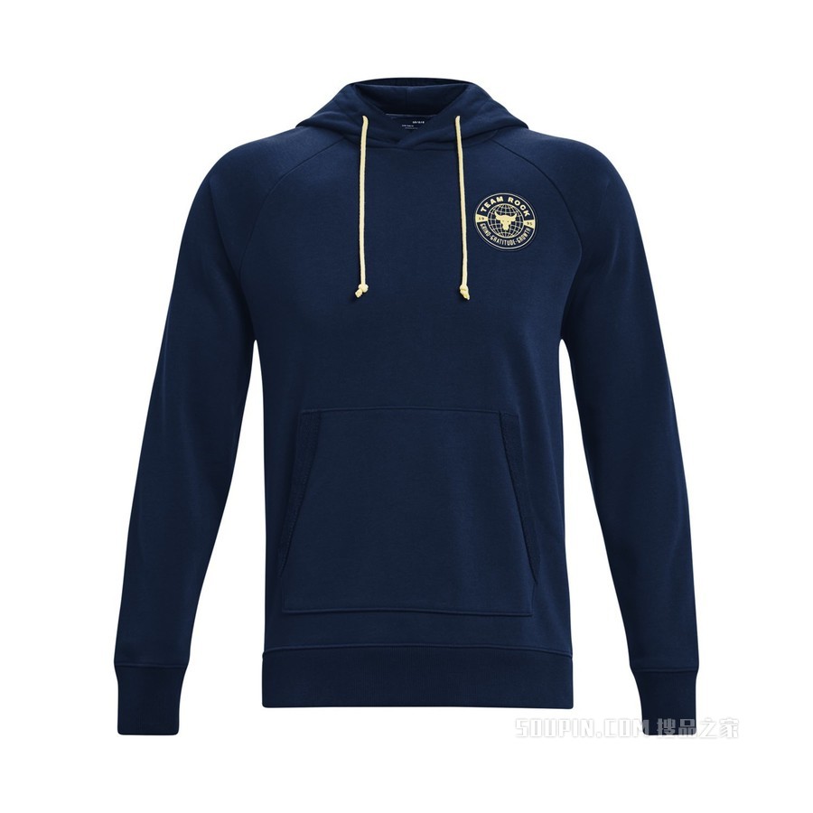 男士Project Rock强森Heavyweight Terry连帽上衣