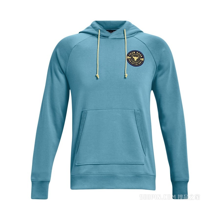 男士Project Rock强森Heavyweight Terry连帽上衣