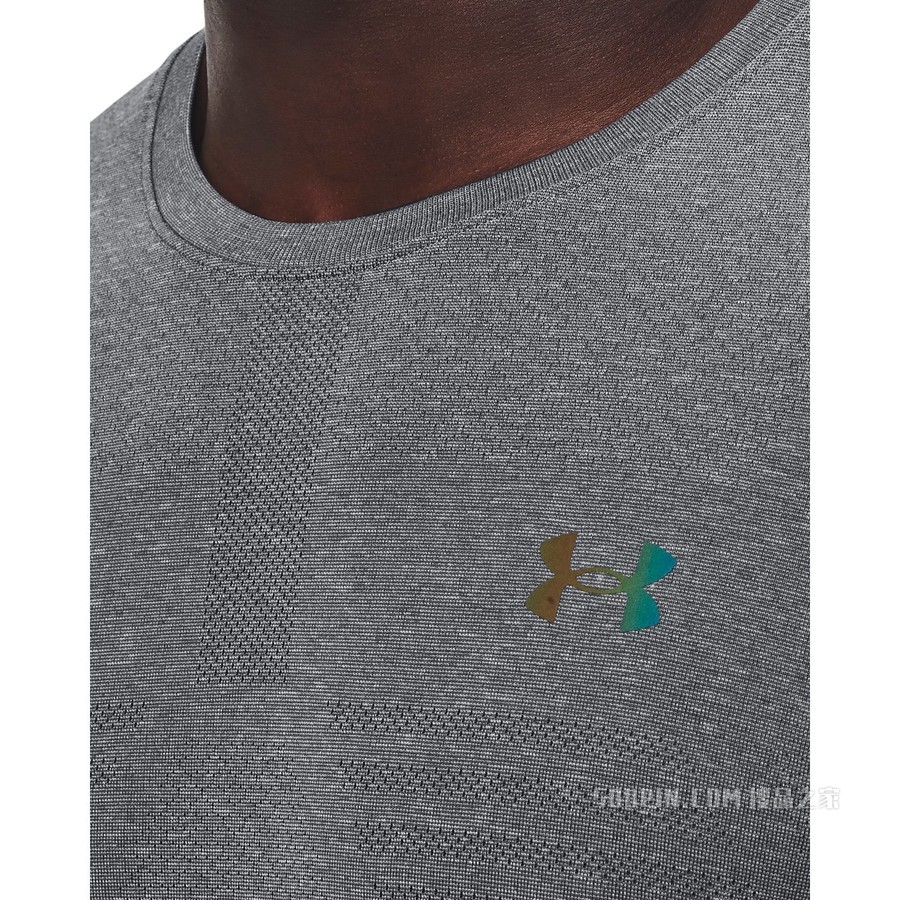 男士UA RUSH Seamless GeoSport短袖T恤