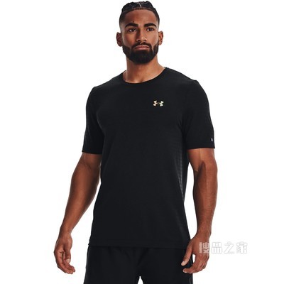 男士UA RUSH Seamless GeoSport短袖T恤