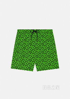 La Greca 印花泳裤