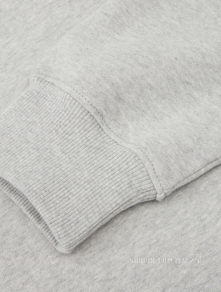 Calvin Klein 男士抽绳领棉质交叠LOGO套头卫衣J319704