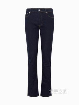 Calvin Klein 男士休闲中腰合体水洗弹力牛仔裤J320956