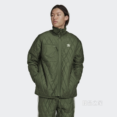 QUILTED AR JKT 棉服拉链外套