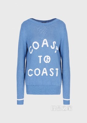 个性提花长袖针织衫 | Giorgio Armani