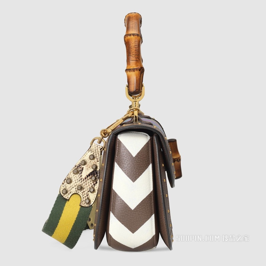 竹节中号手提包 原色