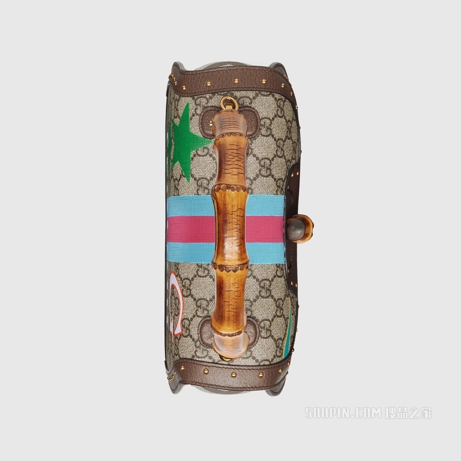 竹节中号手提包 原色