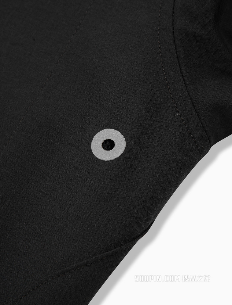Calvin Klein 男士休闲拉链连帽LOGO织带运动外套4MS2O501
