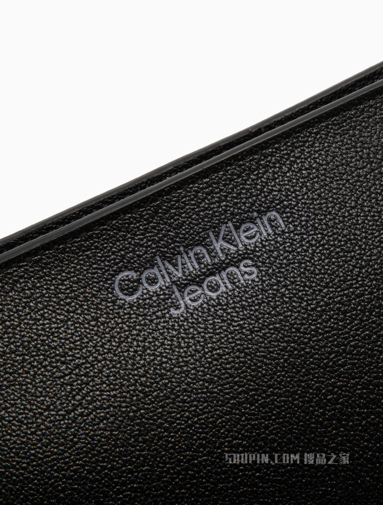 Calvin Klein 男士休闲手拿牛皮LOGO压印多卡位钱包HP1759