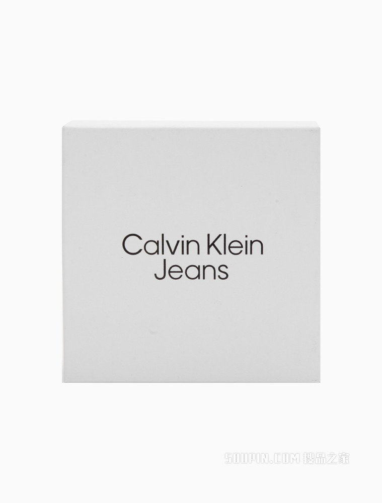 Calvin Klein 男士双面用针扣式LOGO压印牛皮腰带HC0784