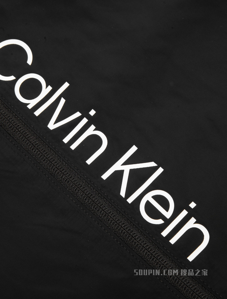 Calvin Klein 女士户外休闲连帽LOGO印花运动外套4WS2O509