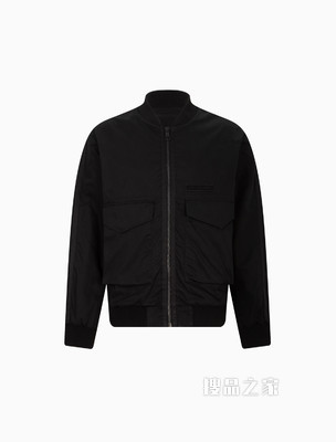 Calvin Klein 男士时尚两穿棒球领印花单夹克外套J320577