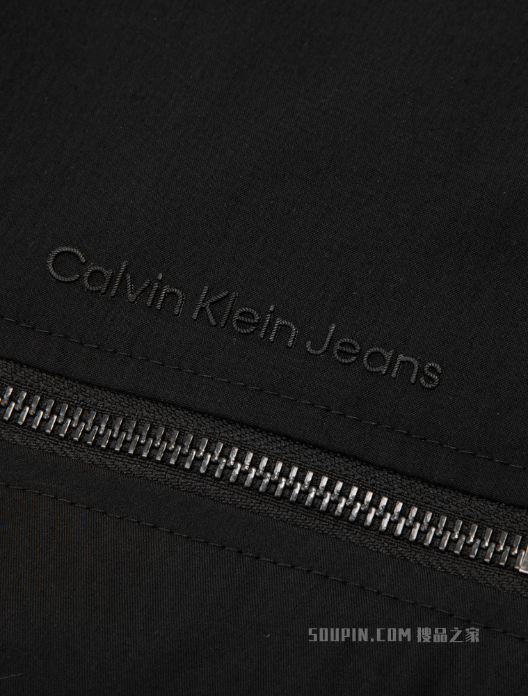 Calvin Klein 男士时尚两穿棒球领印花单夹克外套J320577