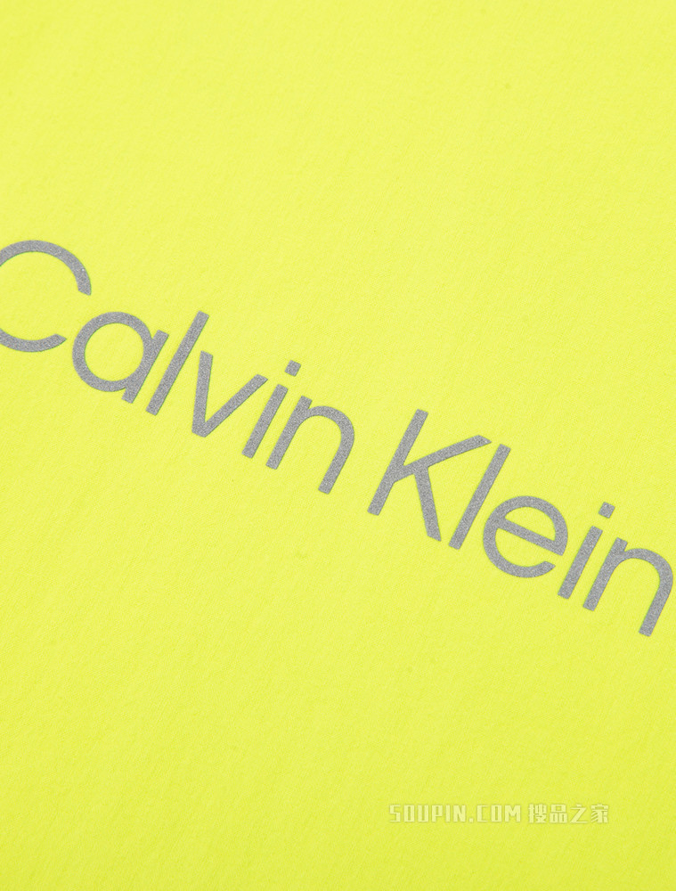 Calvin Klein 男士休闲连帽拼接反光LOGO运动外套4MS2O507