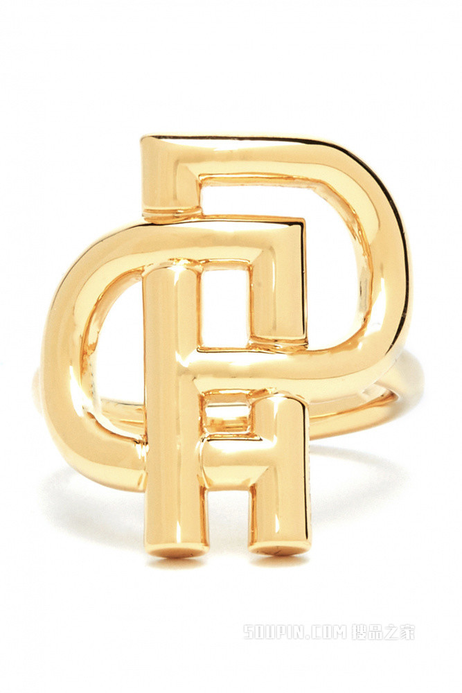 embrace P logo丝巾扣