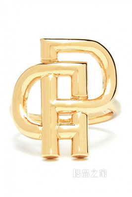 embrace P logo丝巾扣