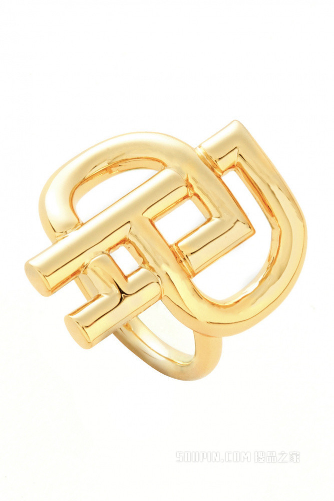 embrace P logo丝巾扣